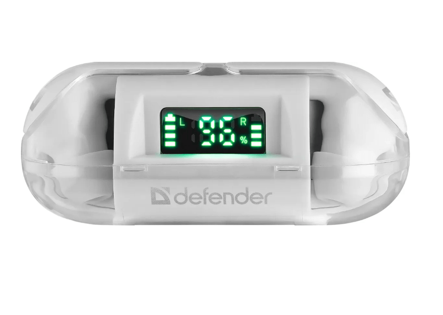 Bluetooth Гарнитура Defender Twins 916 белый,TWS 2 Bluetooth Гарнитура Defender Twins 916 белый,TWS 2