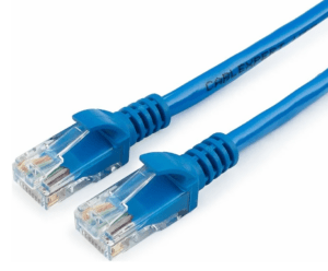 Патчкорд UTP Cablexpert PP12-1.5M/B кат.5e, 1.5м, литой, многожильный (синий) 1