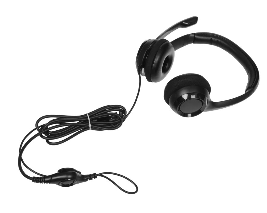 Гарнитура Logitech H390, черный 4 Гарнитура Logitech H390, черный 4