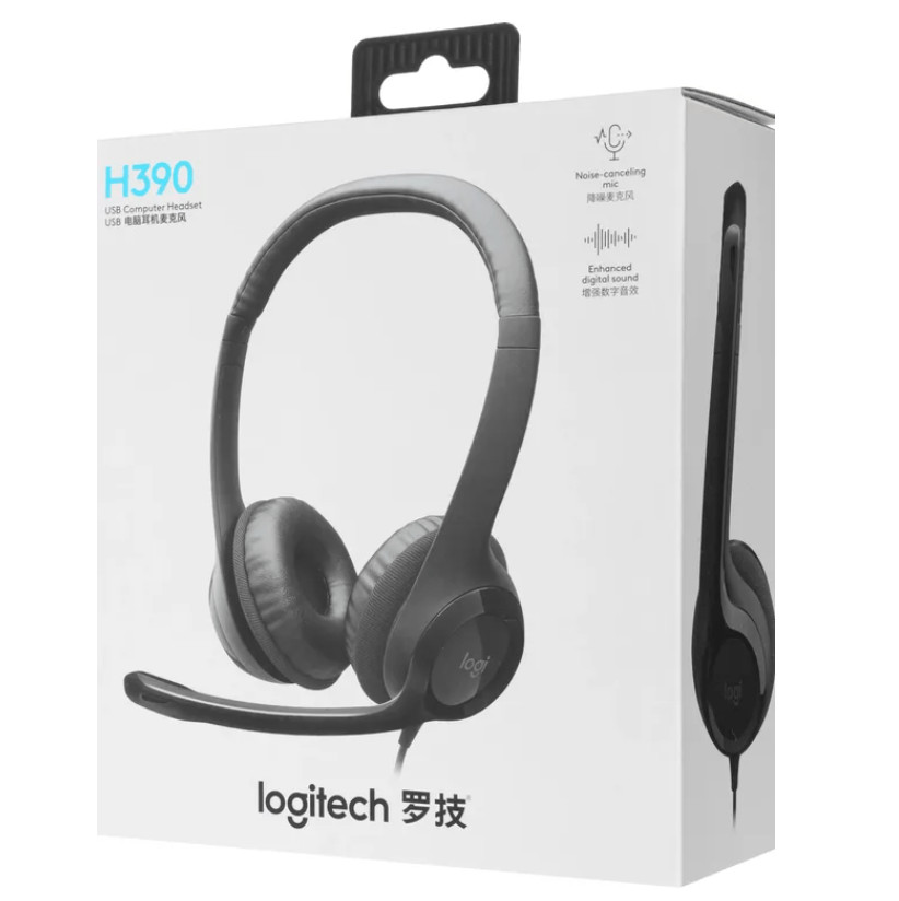 Гарнитура Logitech H390, черный 6 Гарнитура Logitech H390, черный 6