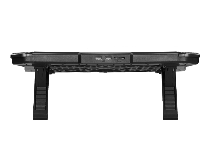 Охлаждающая подставка для ноутбука PANTEON CP-178 RGB Black 9"-18", USB, 8 вентиляторов 5 Охлаждающая подставка для ноутбука PANTEON CP-178 RGB Black 9"-18", USB, 8 вентиляторов 5