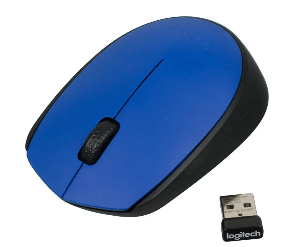 Мышь беспроводная Logitech M171 синий 4 Мышь беспроводная Logitech M171 синий 4