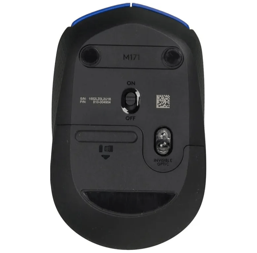 Мышь беспроводная Logitech M171 синий 5 Мышь беспроводная Logitech M171 синий 5