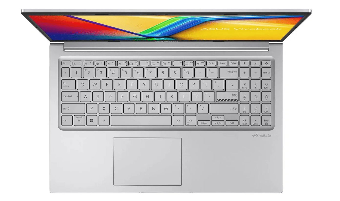 Ноутбук ASUS Vivobook 15 X1504VA-BQ5273 Silver 15.6" FHD Core 5 120U/16Gb/512Gb SSD/NoOS 2 Ноутбук ASUS Vivobook 15 X1504VA-BQ5273 Silver 15.6" FHD Core 5 120U/16Gb/512Gb SSD/NoOS 2