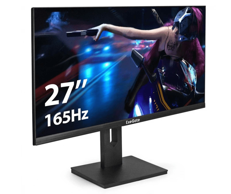 Монитор 27" ExeGate Combat EG2707C (EX296975RUS) черный (165Hz) 1 Монитор 27" ExeGate Combat EG2707C (EX296975RUS) черный (165Hz) 1