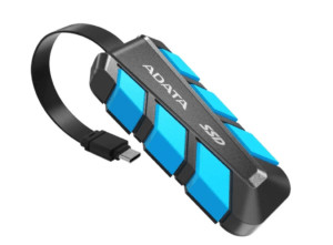 Внешний SSD A-Data 1TB SC740, External, USB 3.2 Gen 2 type-C, Синий 1