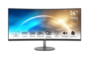 Монитор 34" MSI PRO MP341CQ черный (4K Ultra HD, 100Hz) 1