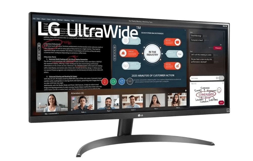 Монитор 29" LG 29WP500-B черный 2 Монитор 29" LG 29WP500-B черный 2
