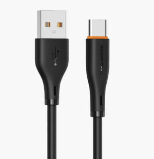 Кабель USB/Type-C Keephone DC-23011 10W Silicone 1m black 1