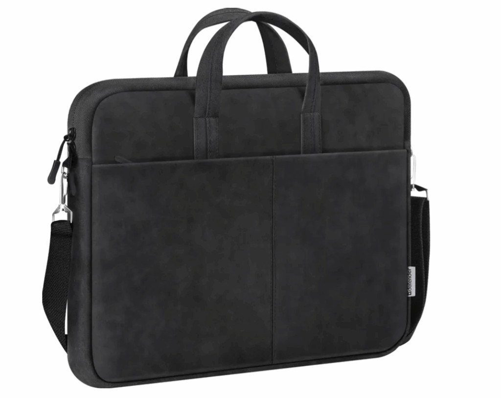 Сумка для ноутбука 15,6" Defender Solid, кожа, черный 1 Сумка для ноутбука 15,6" Defender Solid, кожа, черный 1