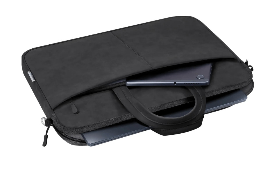Сумка для ноутбука 15,6" Defender Solid, кожа, черный 5 Сумка для ноутбука 15,6" Defender Solid, кожа, черный 5