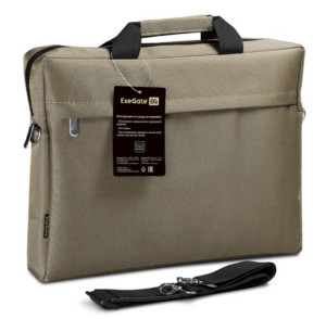 Сумка для ноутбука 15,6" ExeGate EX212309RUS Start S15 Beige, бежевая 1