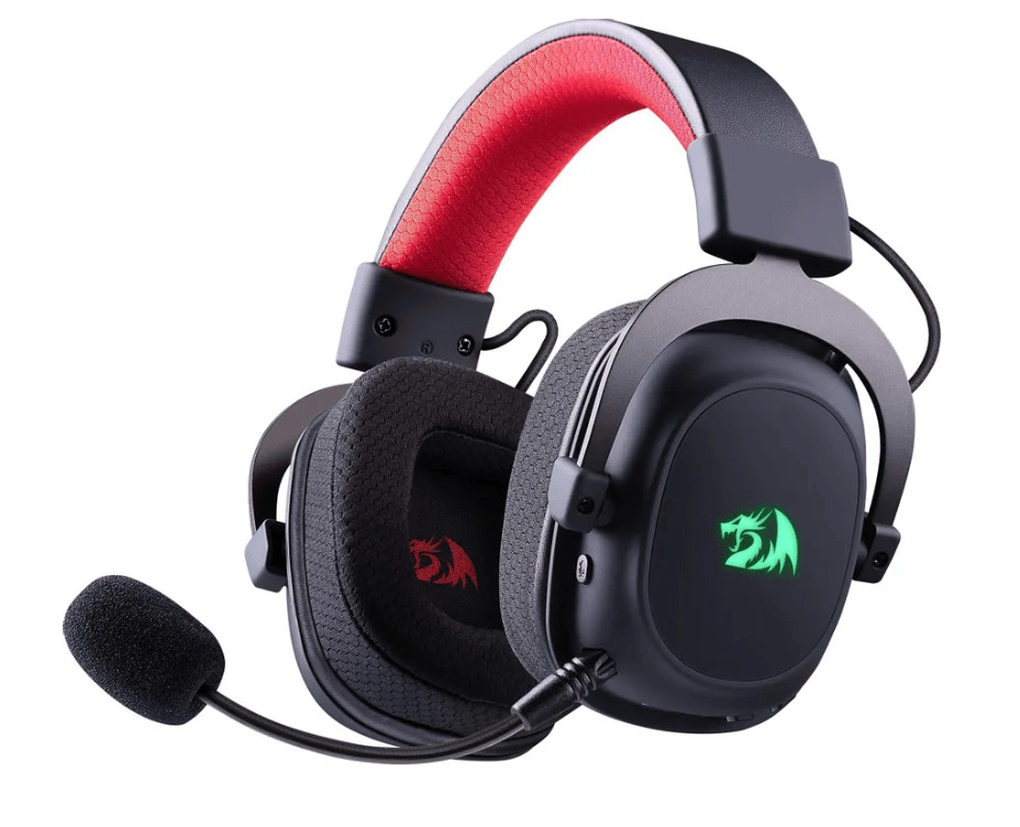 Беспроводная гарнитура игровая Redragon Zeus Pro, BT+2.4G, черный 1 Беспроводная гарнитура игровая Redragon Zeus Pro, BT+2.4G, черный 1