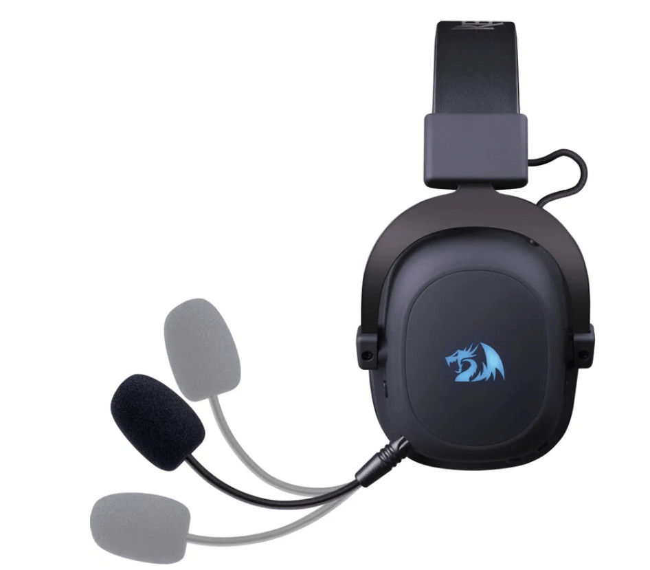Беспроводная гарнитура игровая Redragon Zeus Pro, BT+2.4G, черный 2 Беспроводная гарнитура игровая Redragon Zeus Pro, BT+2.4G, черный 2