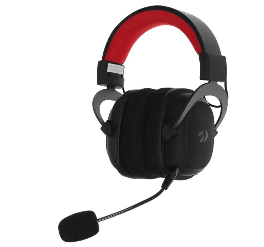 Беспроводная гарнитура игровая Redragon Zeus Pro, BT+2.4G, черный 3 Беспроводная гарнитура игровая Redragon Zeus Pro, BT+2.4G, черный 3