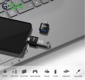 Адаптер OTG G-ON GT-OC03 Type-C black 3 Адаптер OTG G-ON GT-OC03 Type-C black 3