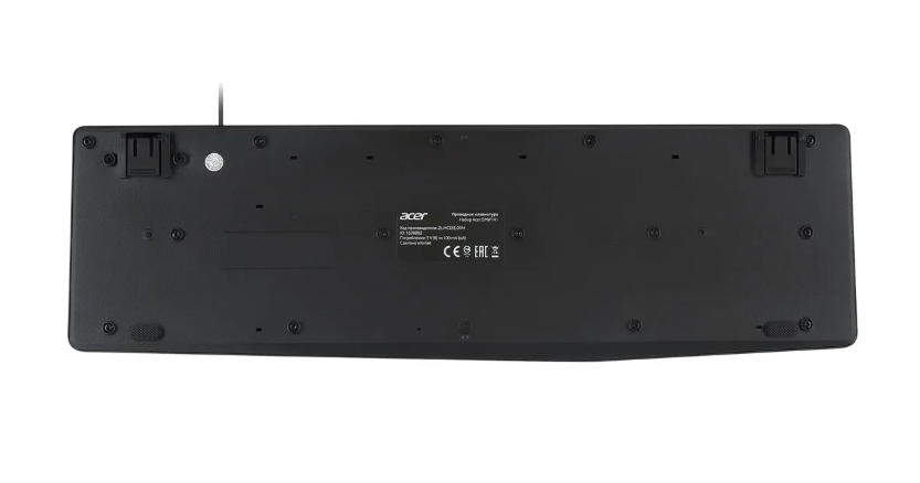 Проводной набор клавиатура + мышь Acer OMW141, черный 3 Проводной набор клавиатура + мышь Acer OMW141, черный 3
