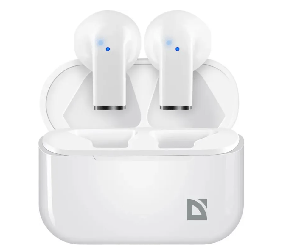 Bluetooth Гарнитура Defender Twins 955 белый,TWS 2 Bluetooth Гарнитура Defender Twins 955 белый,TWS 2