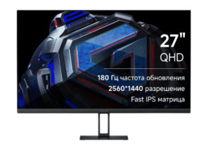 Монитор 27" Xiaomi G27Qi (ELA5593EU), (QHD, 180Hz), черный 1