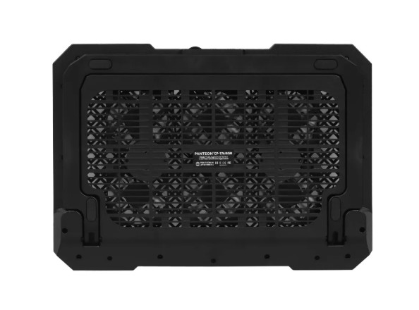 Охлаждающая подставка для ноутбука PANTEON CP-176 RGB Black 9"-17", USB, 6 вентиляторов 2 Охлаждающая подставка для ноутбука PANTEON CP-176 RGB Black 9"-17", USB, 6 вентиляторов 2