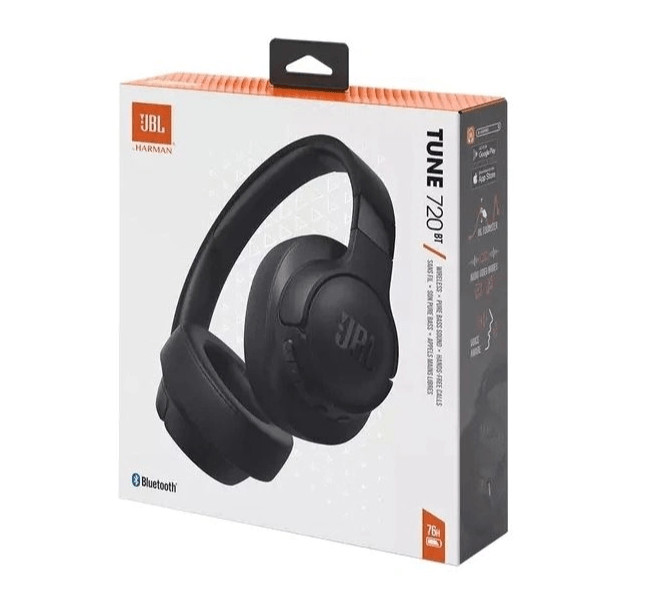 Bluetooth Гарнитура JBL TUNE 720BT, черный 6 Bluetooth Гарнитура JBL TUNE 720BT, черный 6