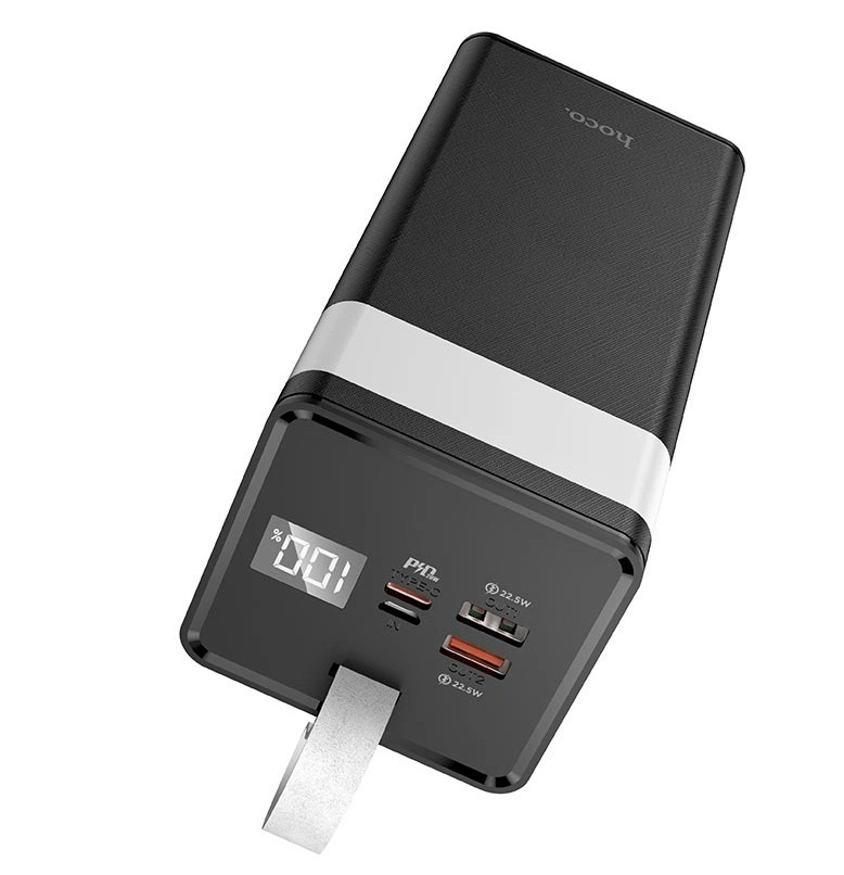 Power Bank Hoco J86A Powermaster 22.5W fully (50000mAh) black 2 Power Bank Hoco J86A Powermaster 22.5W fully (50000mAh) black 2