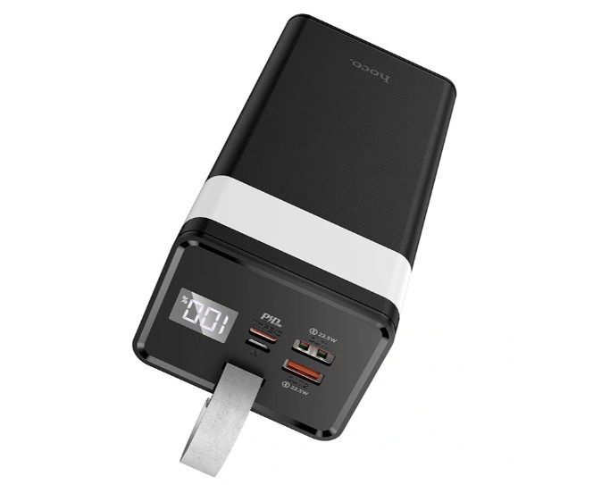 Power Bank Hoco J86 Powermaster 22.5W fully compatible power bank(40000mAh) black 2 Power Bank Hoco J86 Powermaster 22.5W fully compatible power bank(40000mAh) black 2