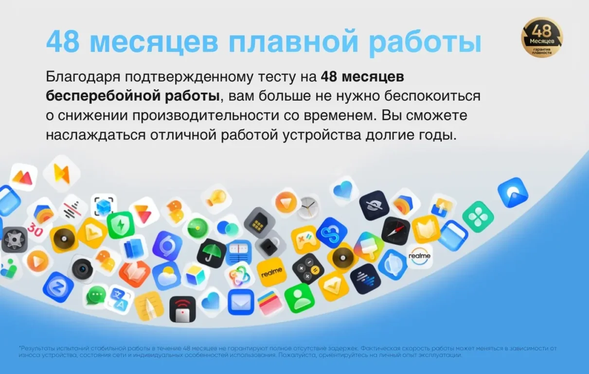 Смартфон Realme Note 80 4/64 Gb Синий 8