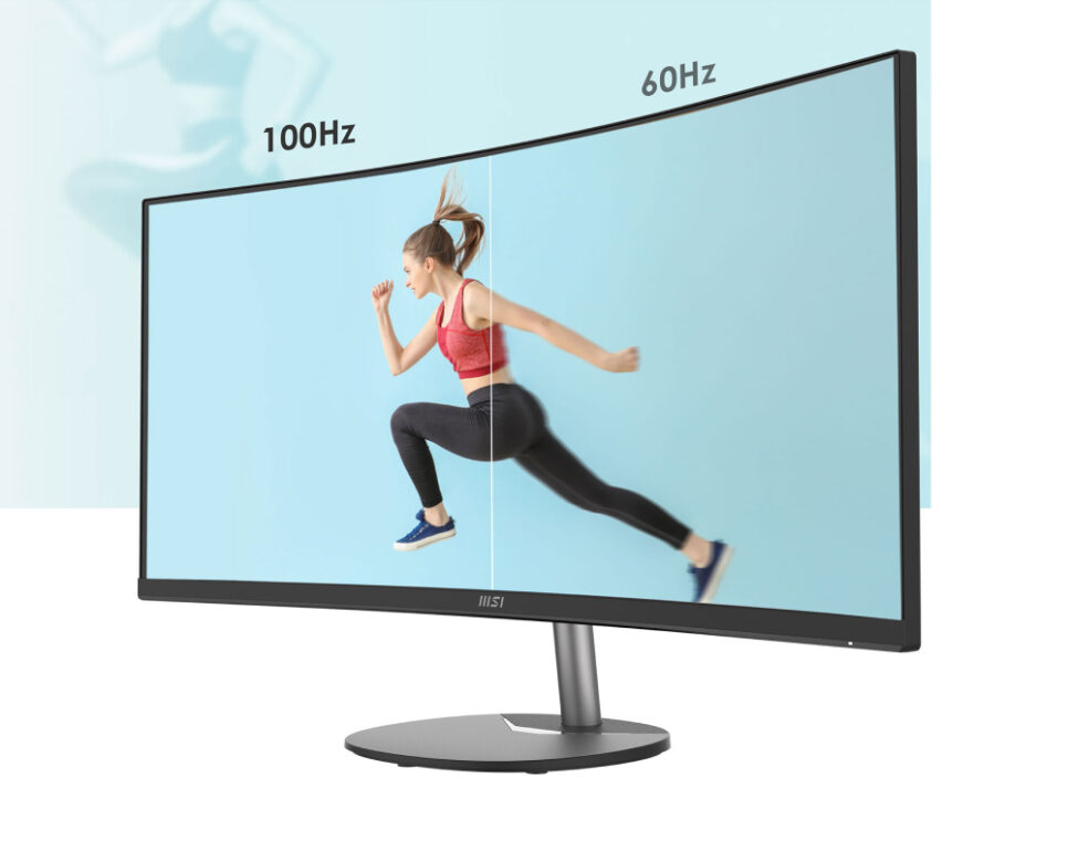 Монитор 34" MSI PRO MP341CQ черный (4K Ultra HD, 100Hz) 7