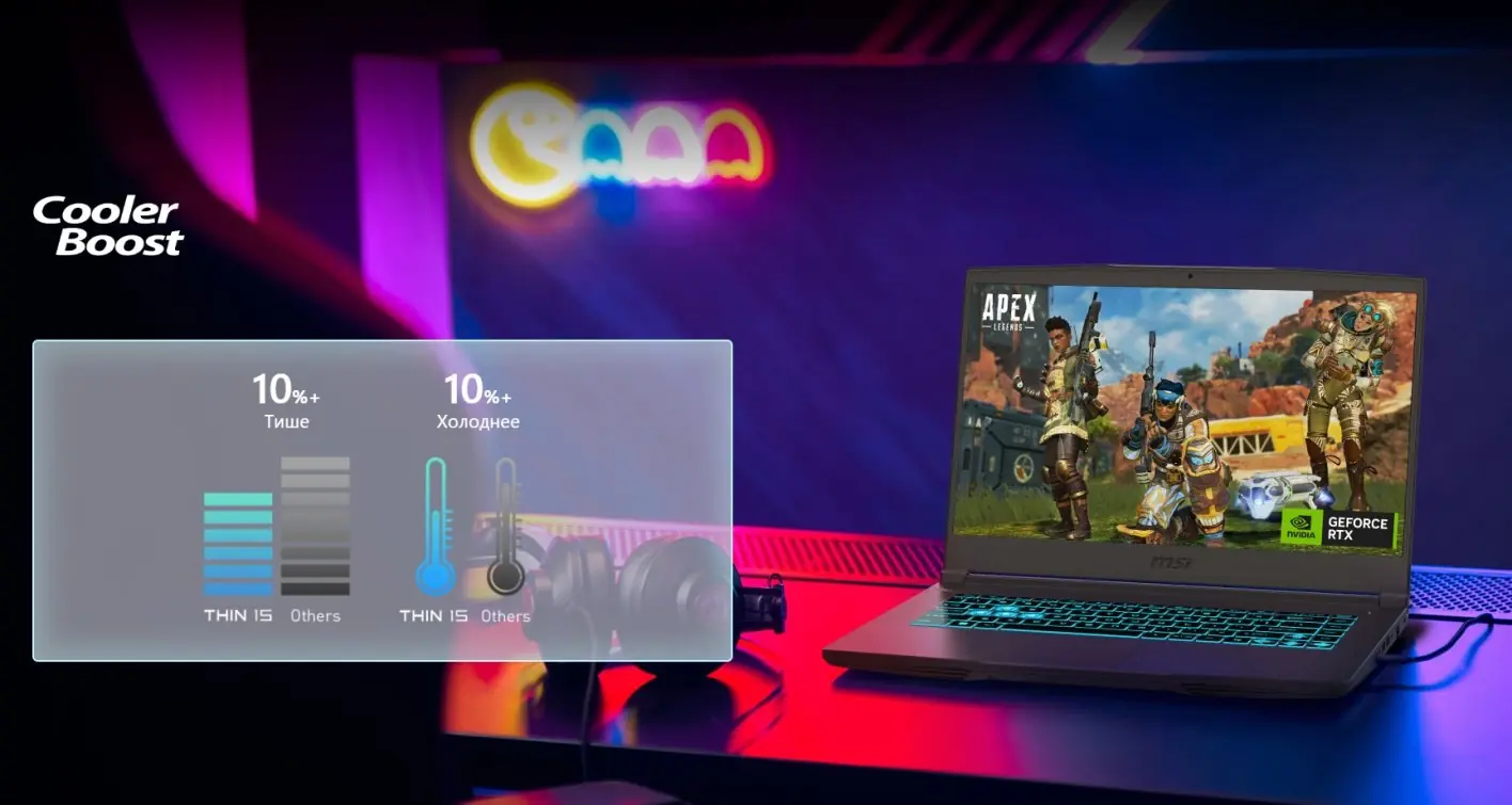 Ноутбук MSI Thin 15 B13VE i5 13420H/32Gb/SSD 1 Tb/RTX 4050 6Gb/15.6"/IPS/FHD/Win 11 11