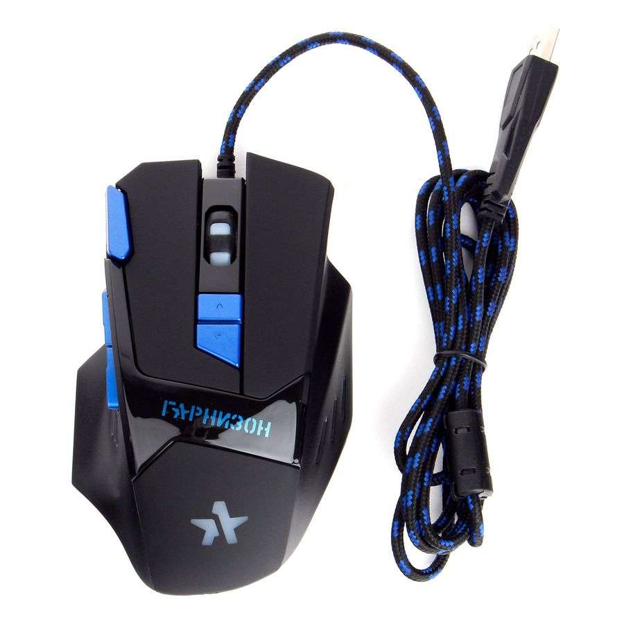 Мышь проводная игровая Гарнизон GM-770G "Адара", черный, USB 5 Мышь проводная игровая Гарнизон GM-770G "Адара", черный, USB 5