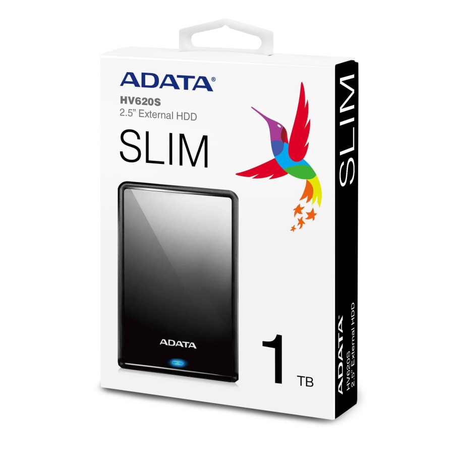 Внешний накопитель HDD 1Tb A-Data HV620 Slim USB 3.1 Black (AHV620S-1TU31-CBK) 9 Внешний накопитель HDD 1Tb A-Data HV620 Slim USB 3.1 Black (AHV620S-1TU31-CBK) 9