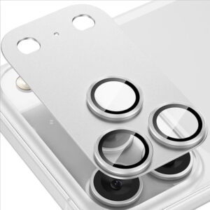 Защитная пластина с линзами на камеру iPhone 17Pro Silver 1