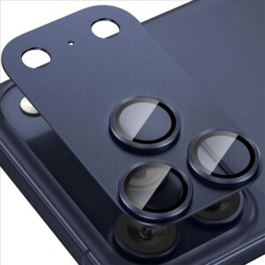 Защитная пластина с линзами на камеру iPhone 17ProMax Blue 1