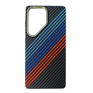 Чехлы Carbon fiber with MagSafe for Samsung S25Ultra BMW 1