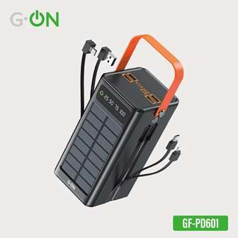 Power Bank G-ON GF-PD601 60000mAh PD22.5W black 1 Power Bank G-ON GF-PD601 60000mAh PD22.5W black 1