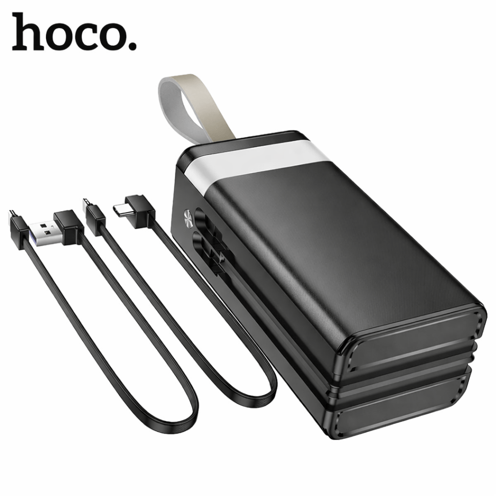 Power Bank Hoco DB58B Plentiful 22.5W fully compatible power bank(50000mAh) black 2 Power Bank Hoco DB58B Plentiful 22.5W fully compatible power bank(50000mAh) black 2