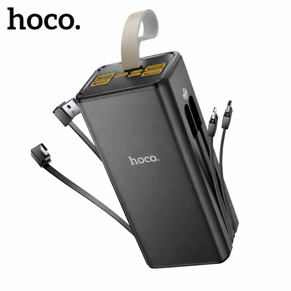 Power Bank Hoco DB58B Plentiful 22.5W fully compatible power bank(50000mAh) black 1 Power Bank Hoco DB58B Plentiful 22.5W fully compatible power bank(50000mAh) black 1