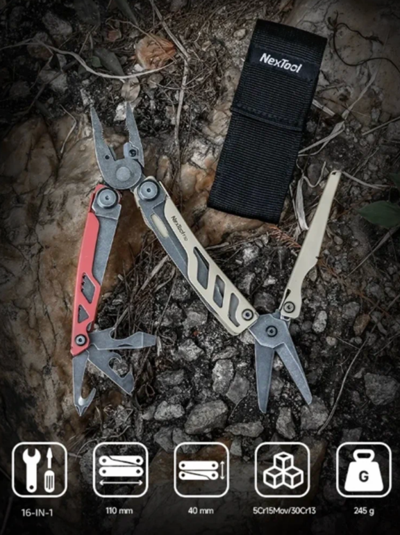 Мультитул Xiaomi NexTool Multi Functional Pliers F30 Pro NE20203A Black CN 1 Мультитул Xiaomi NexTool Multi Functional Pliers F30 Pro NE20203A Black CN 1