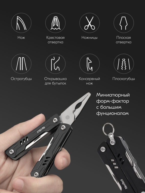 Мультитул Xiaomi NexTool Multi Function Scissors NE20237 CN 3