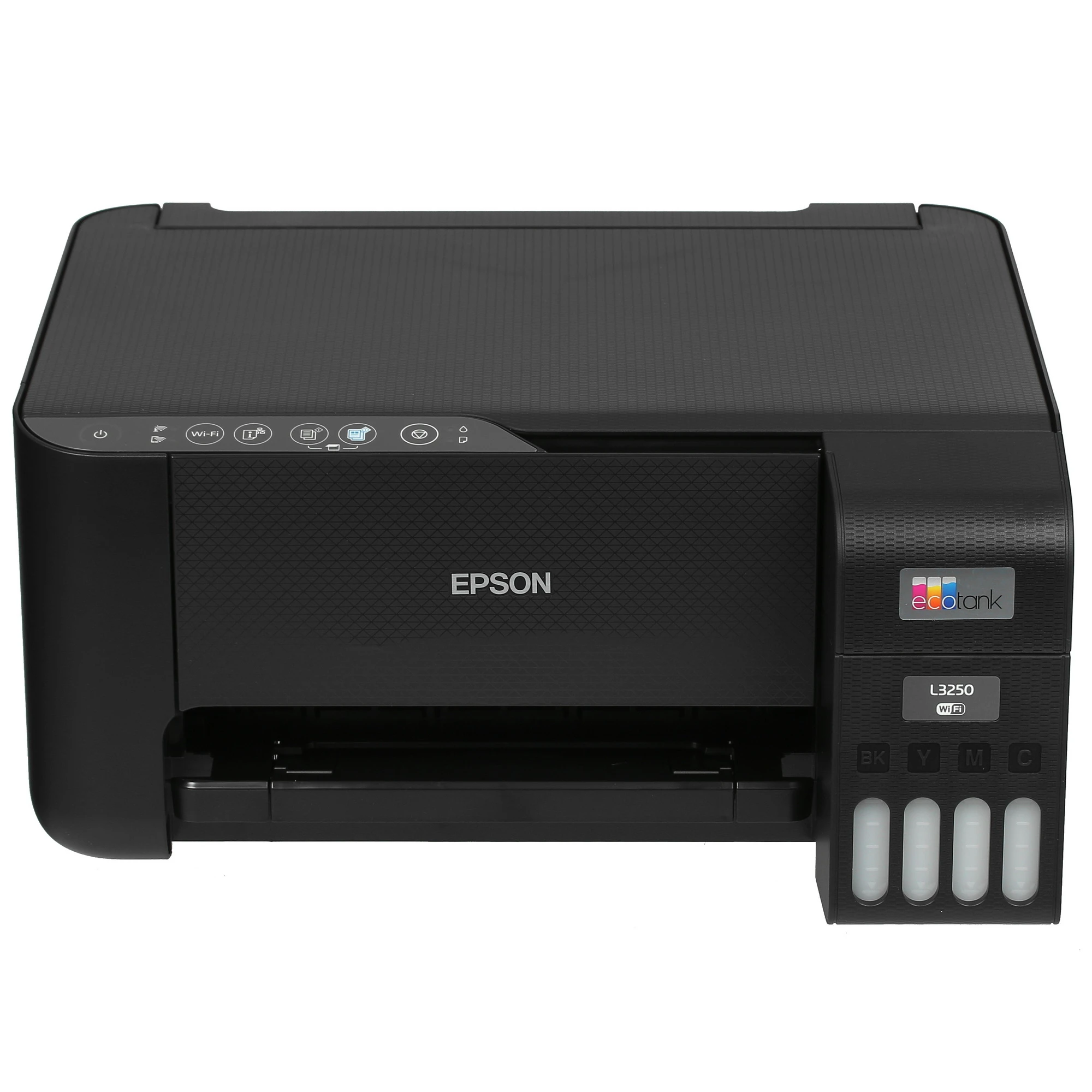 МФУ Epson L3250 Wi-Fi, черный (цветная печать, A4, 5760x1440 dpi, ч/б - 10 стр/мин (А4), USB, Wi-Fi, 2 МФУ Epson L3250 Wi-Fi, черный (цветная печать, A4, 5760x1440 dpi, ч/б - 10 стр/мин (А4), USB, Wi-Fi, 2
