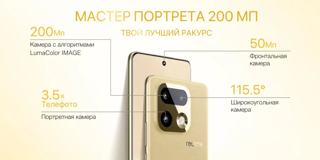 Смартфон Realme 16 Pro Plus 5G 8/256 Gb Серый 2
