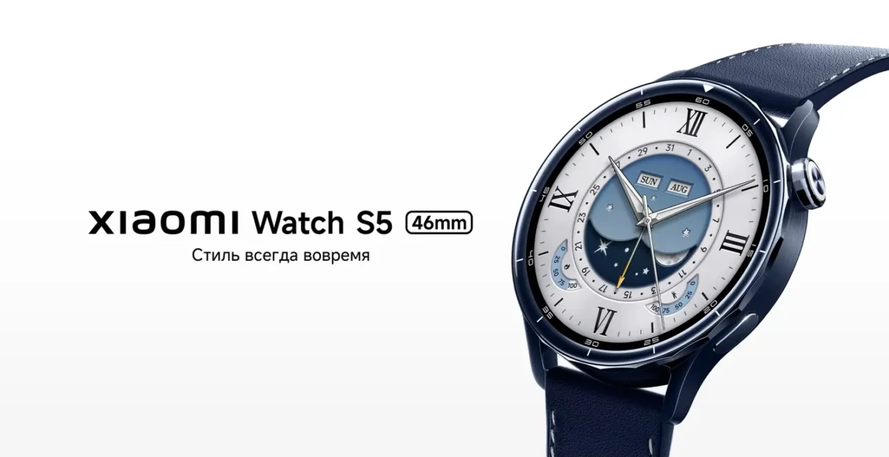Смарт-часы Xiaomi Watch S5 46mm Black 1 Смарт-часы Xiaomi Watch S5 46mm Black 1