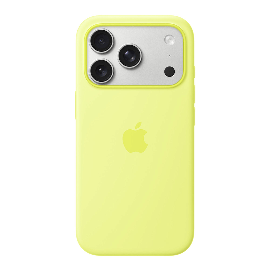 Чехол New Silicone Case MagSafe for iPhone 17Pro Milk Yellow 1 Чехол New Silicone Case MagSafe for iPhone 17Pro Milk Yellow 1