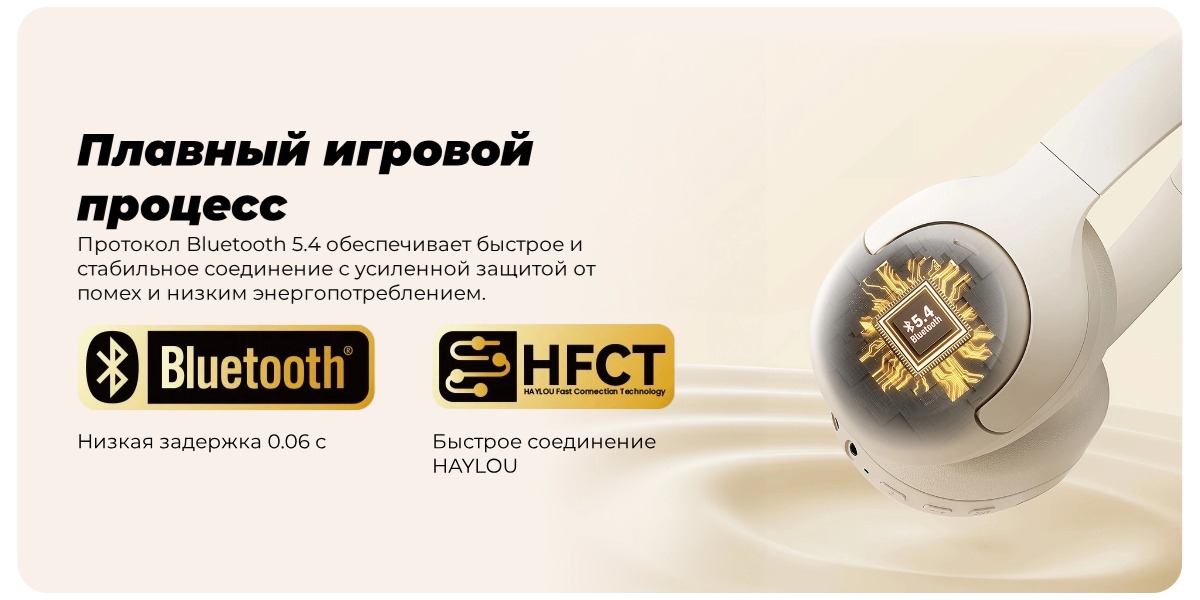Беспроводные наушники Xiaomi HAYLOU S30 PRO White EU 4 Haylou-S30-ANC-04