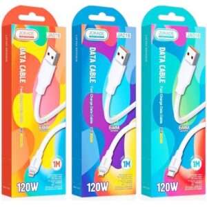 Кабель USB/Micro Jokade JA018 120W 1m white 1 Кабель USB/Micro Jokade JA018 120W 1m white 1