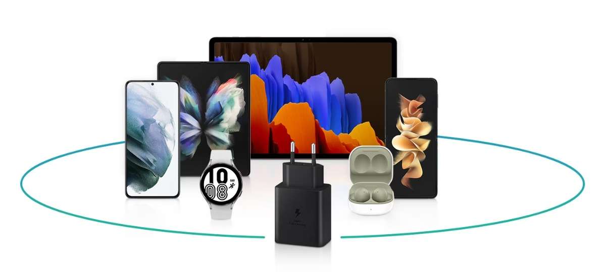 СЗУ Samsung 45w + кабель Original черный 2 Samsung-USB-C-45W-EP-T4510-02
