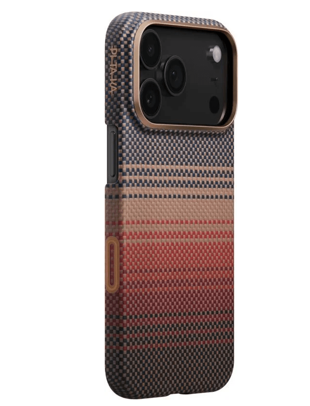 Чехол PITAKA MagSafe for iPhone 17 Orange 2 Чехол PITAKA MagSafe for iPhone 17 Orange 2