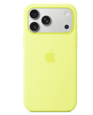 Чехол New Silicone Case MagSafe for iPhone 17ProMax Milk Yellow 1