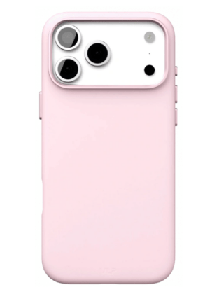 Чехол New Silicone Case MagSafe for iPhone 17ProMax Gray Pink 1